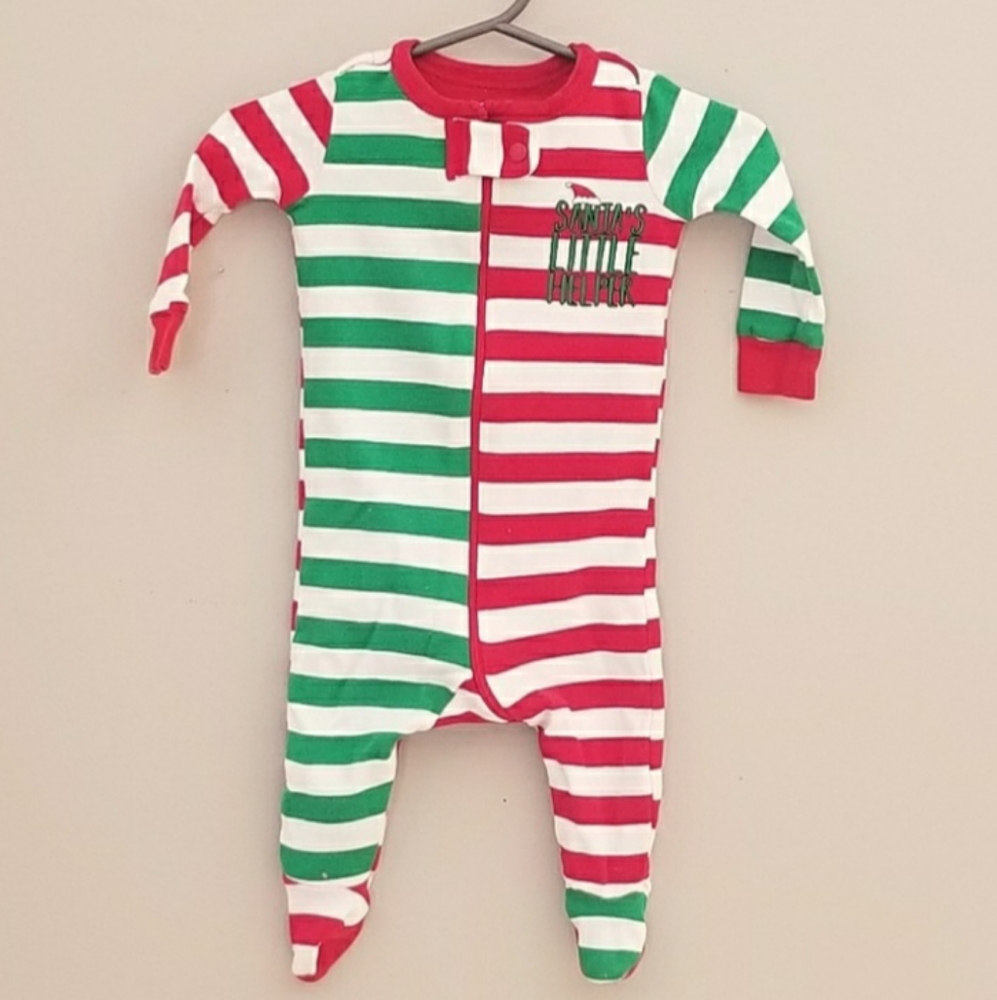 The Children's Place Zip Footie Pajamas